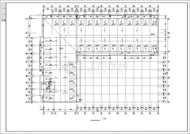 杭州市兴航花园小区6层砖混结构住宅楼建筑设计CAD图纸（含阁楼）-图二