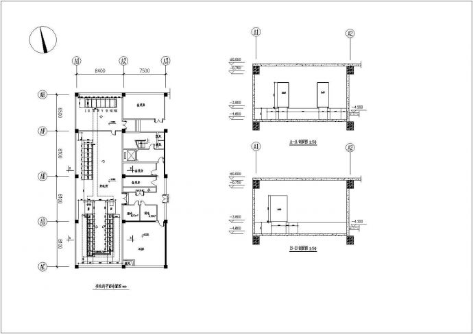 某医院综合楼电施CAD构造完整设计图纸_图1