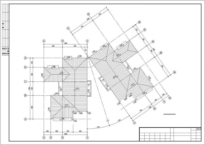 太原市香菊花园小区6层砖混结构住宅楼全套建筑设计CAD图纸_图1