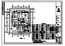 某城市一层货运仓库电气施工cad图(含照明，弱电，防雷设计)_图1