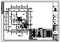 某城市一层货运仓库电气施工cad图(含照明，弱电，防雷设计)-图二