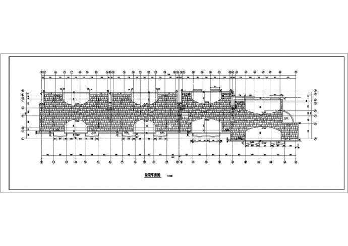 成都寿山花园小区5层砖混结构组合式商住楼建筑设计CAD图纸（1层商用）_图1