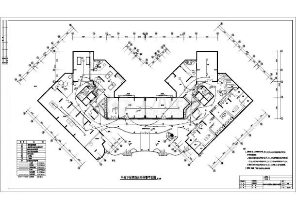 某住宅楼CAD电施平面全套设计施工图-图二