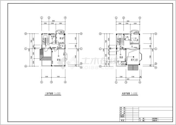 某住宅楼CAD电施全套完整设计施工图-图二