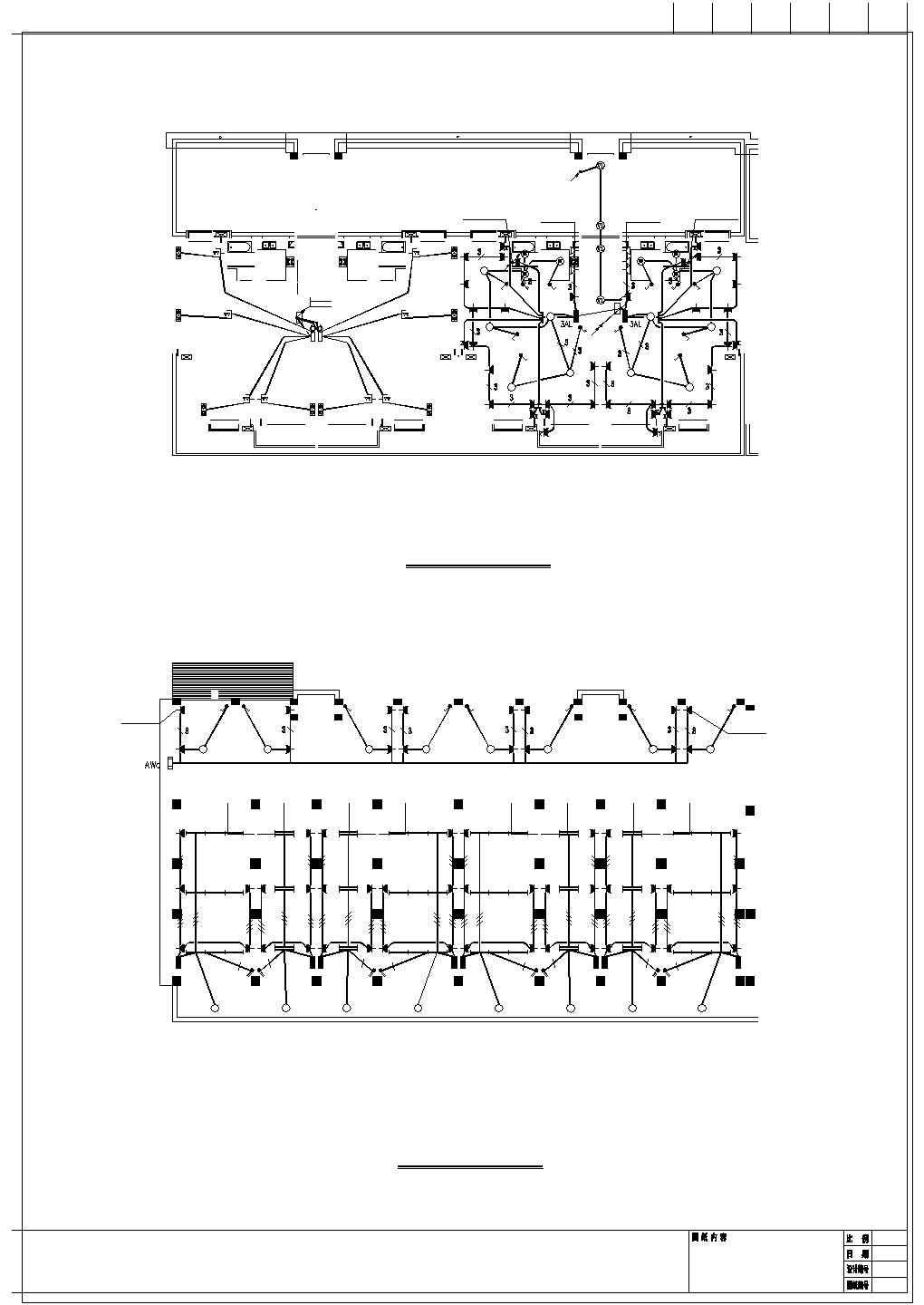 某住宅楼电施CAD全套完整节点详细设计图