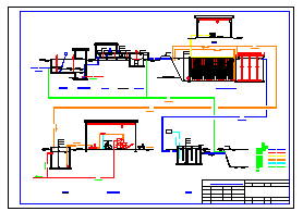 四川某县城市污水处理工程施工设计图纸_图1