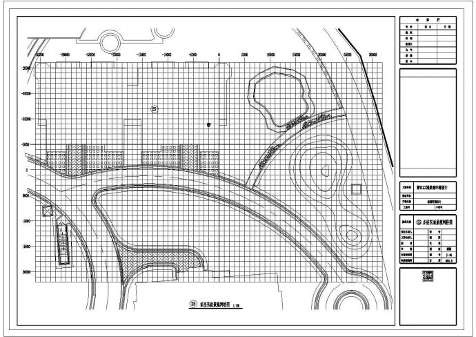 某楼盘庭院景观CAD设计完整全套施工图_图1
