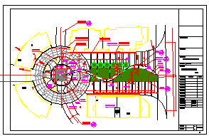 星海云庭广场景观平面修改cad设计图纸-图二