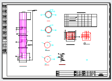 [广东]地铁区间深基坑开挖监测施工图纸（CAD）-图二