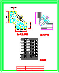 某小区规划和建筑设计cad图纸_图1
