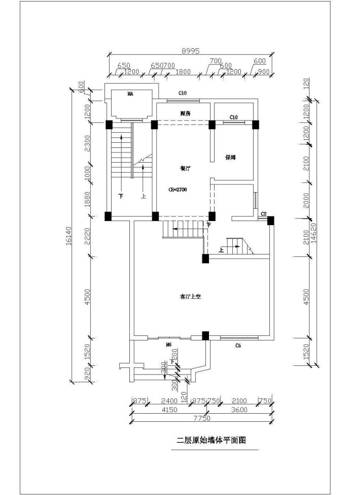 三层欧式别墅全套装修设计方案图_图1