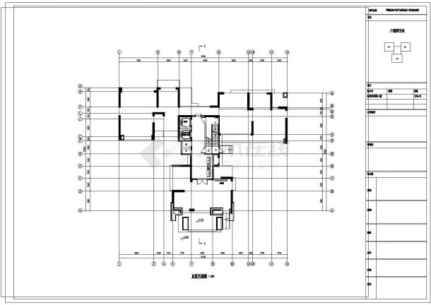香港A2新古典施工期临建（生活办公）用房设计CAD全套建筑施工图-图二