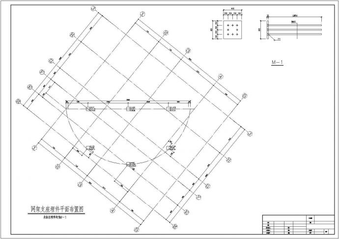 徐州网架建筑底商私人住宅楼设计CAD详细建筑施工图_图1