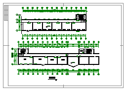 拉萨某活动中心大楼建筑设计cad施工图