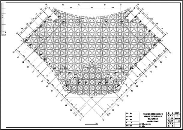 张家界站房网架结构底商私人住宅楼设计CAD详细建筑施工图-图二