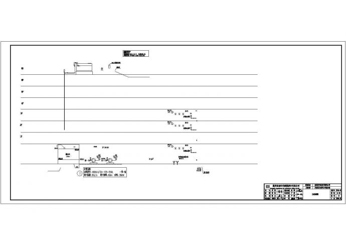 随州百安移民小学综合楼CAD水电气设计完整图_图1