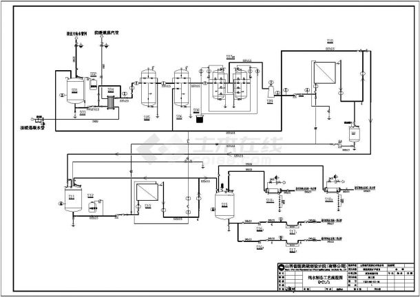 天津单层生产车间消防CAD水电气设计完整图-图二