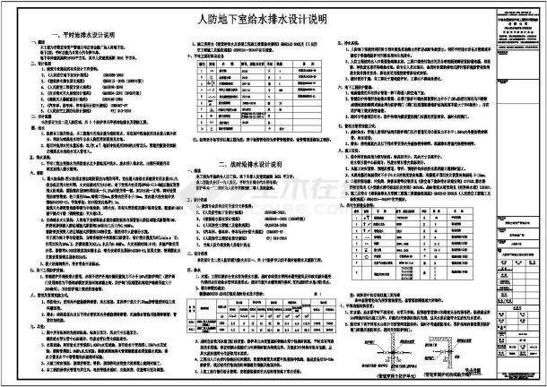 正奇金融广场消防系统CAD电气设计完整图-图一