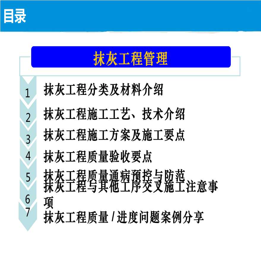 地产公司房屋建筑抹灰施工工艺培训-图二