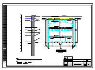 地铁车站深基坑围护结构设计图纸（地下连续墙）-图一