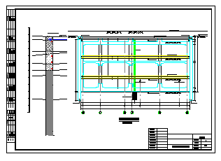 地铁车站深基坑围护结构设计图纸（地下连续墙）-图二