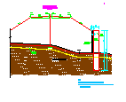 路基边坡桩板式抗滑挡土墙支护施工节点详图（含计算书）