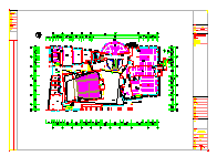 某图书馆CAD室内装饰施工图（含设计说明）-图二