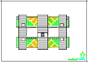 海南图书馆建筑设计施工图带外观效果图【CAD JPG DOC】-图二