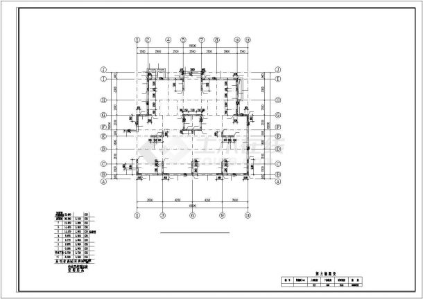 君雅社区第二批安置房建造工程（4#）--结构设计-图一