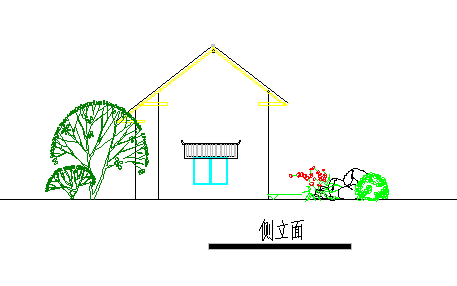 京族名居建筑设计cad施工图-图二