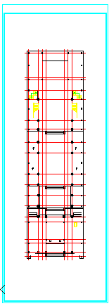 某祠堂门楼建筑设计cad施工图-图二