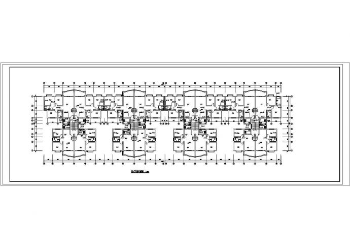 某六层复层住宅楼给排水施工CAD图纸【水压0.30MPa】_图1