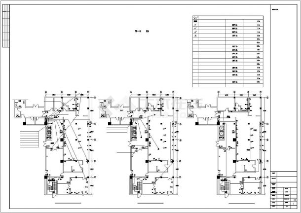  Refer to CAD detail drawing I for the complete set of electrical construction of a restaurant kitchen