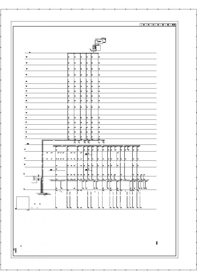 大型知名广场商业综合体给排水施工全套图纸（含设计说明）_图1