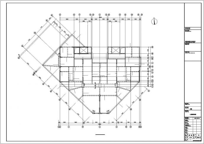 某32层剪力墙结构高层住宅结构施工CAD图纸_图1