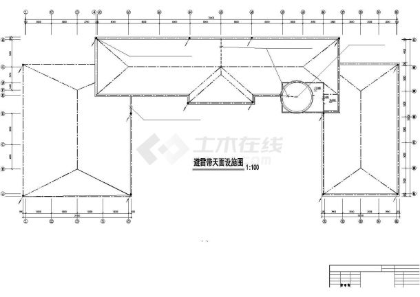 某学校实验楼电气施工设计图-图二