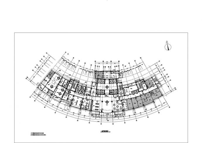 某医院一层平面CAD设计完整布置图_图1