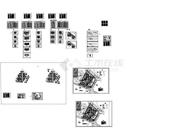 [浙江]多层商住楼给排水消防施工图-图一