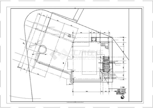 [江苏]1973㎡三层售楼处给排水施工图（含设计说明，设备及材料表，八张）-图二