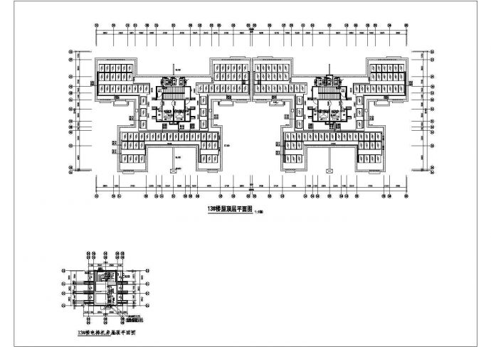 [广西]超高层住宅楼太阳能热水系统给排水施工图纸（光伏系统）_图1