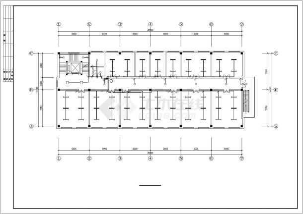 四层住宅建筑电气施工图，共十五张-图二