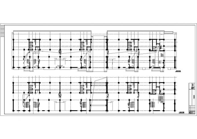 某19层住宅楼电气施工设计图_图1