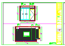 北欧-两室两厅100㎡住宅装修施工图_图1