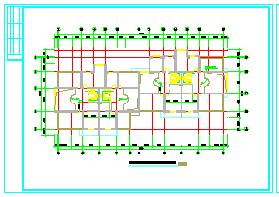 温州某住宅小区设计平面cad施工图_图1