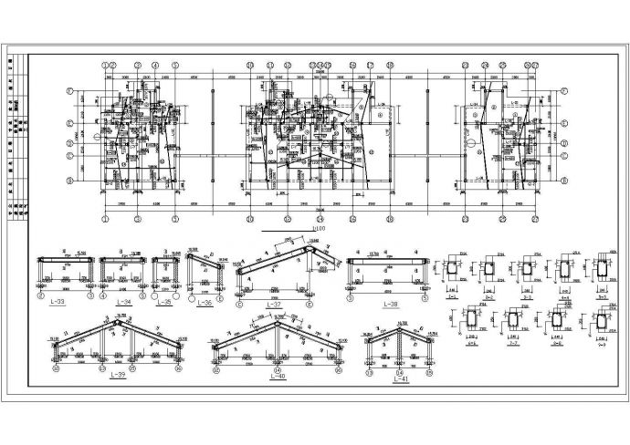 某地区5层砌体花园洋房结构施工图_图1