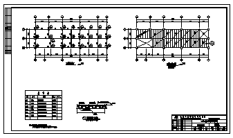 观光轻轨场站设计_某四层钢结构带坡面观光轻轨场站结构施工cad图纸-图一