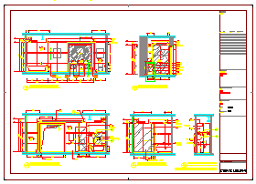 北京财富中心二期御金台装修设计cad图纸_图1