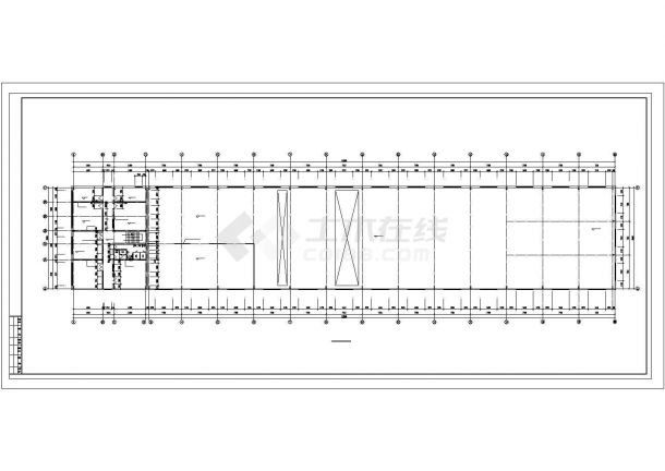 某多层检修车间设计cad建筑施工图（含结构设计，31图）-图一