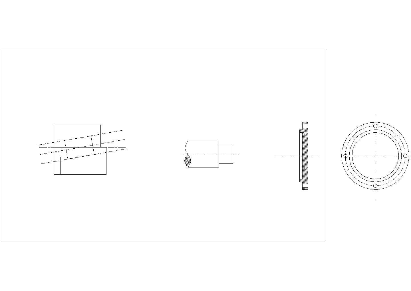 某箱体类箱体装配图CAD完整设计构造图纸