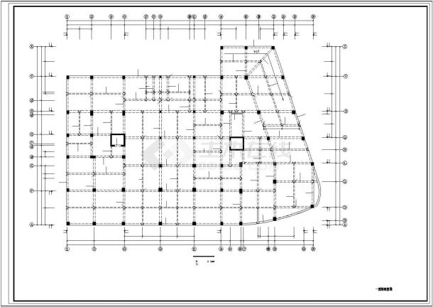 8层异形柱框架住宅楼结构施工图【全套】-图二